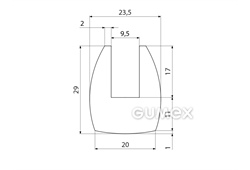 SILIKONPROFILE U-FORM